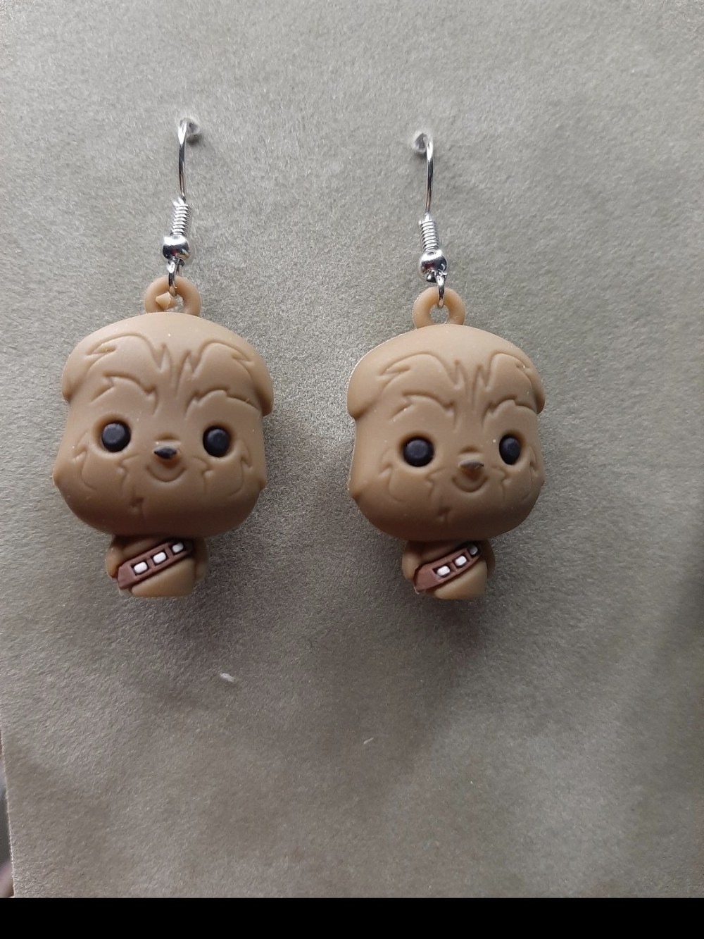 Starwars Chewbacca Hallmark Earrings New